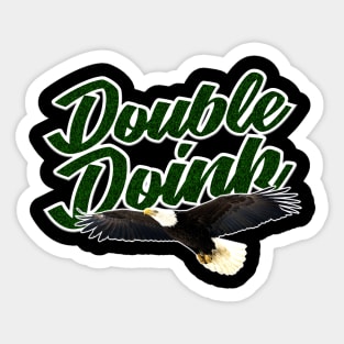Double Doink Philadelphia Eagles Win vs. Chicago Bears Sticker